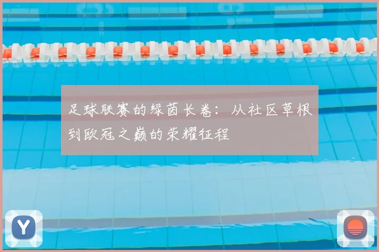 足球联赛的绿茵长卷：从社区草根到欧冠之巅的荣耀征程